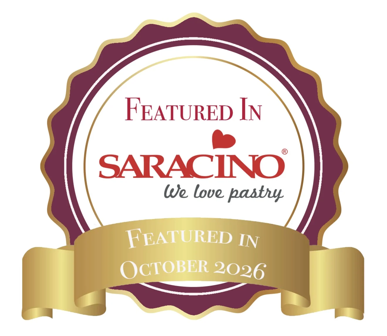 Saracino featured in October 2026 badge